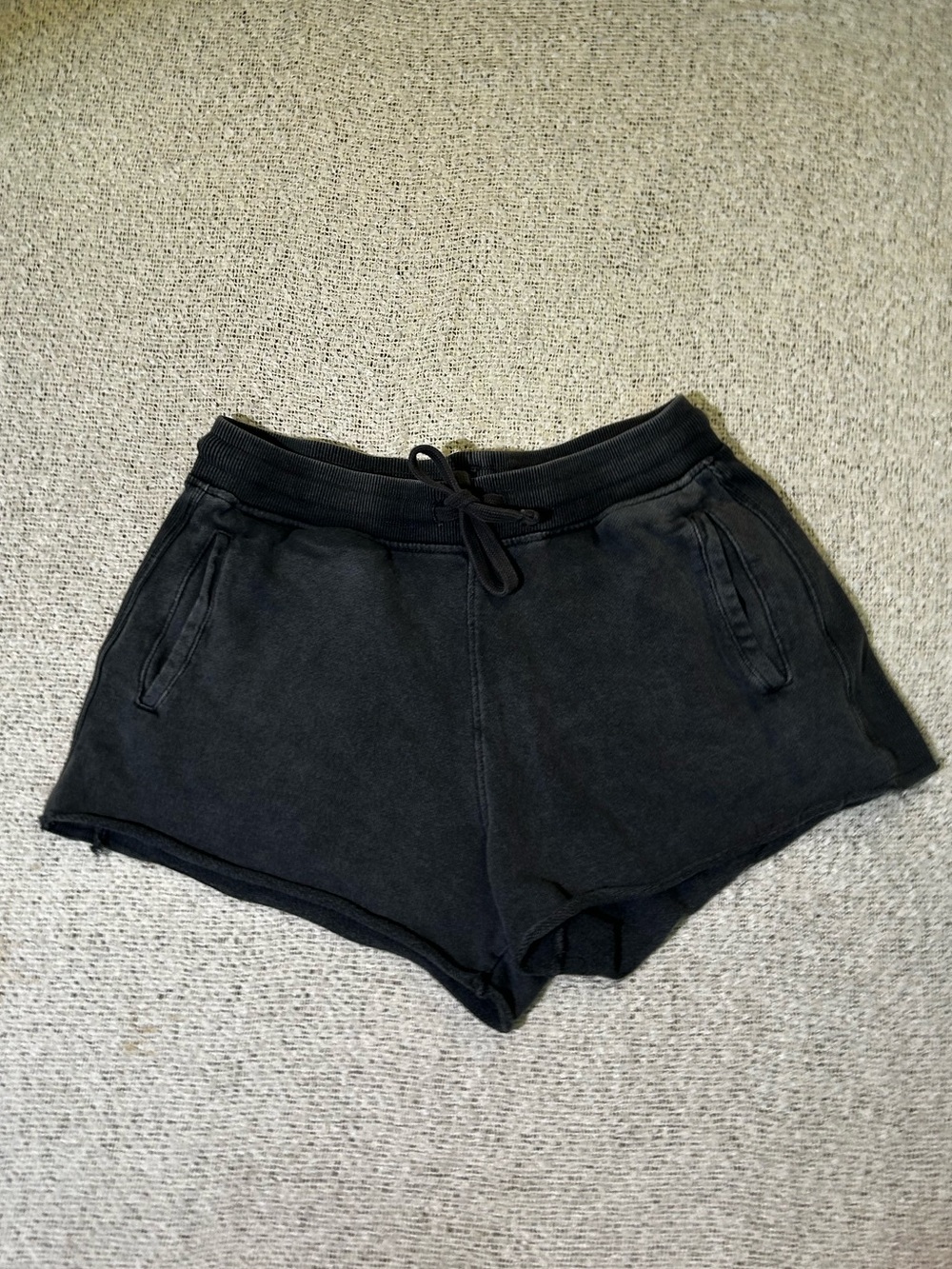 Zara blueish grey casual shorts with drawstring size M